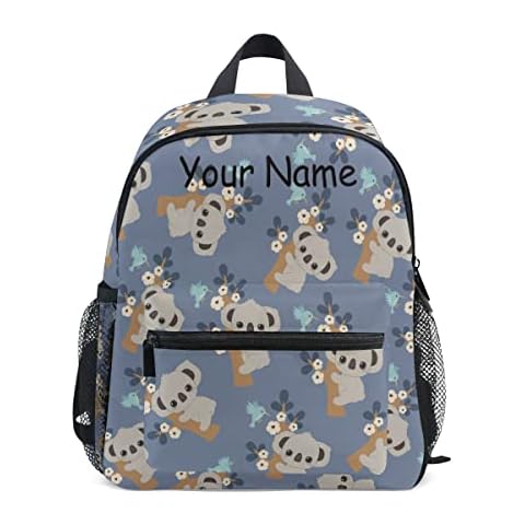 Mochila personalizada para niños con diseño floral Koala Cover