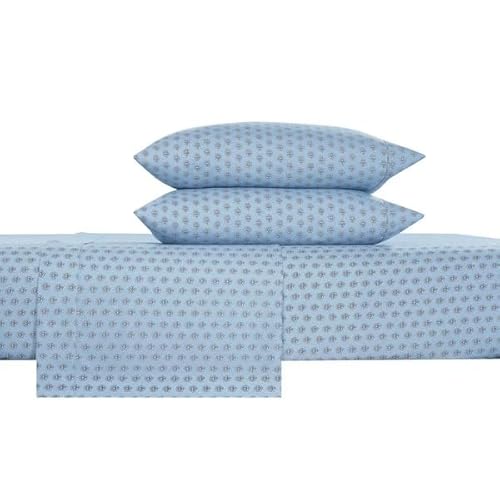 South Point Home Fashions 4-Piece Printed Sheet Set -