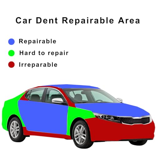 Tricess Dent Puller, Auto Dent Puller Saugnapf (1 Groß + 2 Klein), Auto Karosserie Lackfrei Dellen Entfernung Reparatur Werkzeug, Saugnapf Handler Lifter für Glas, Fliesen und Spiegel