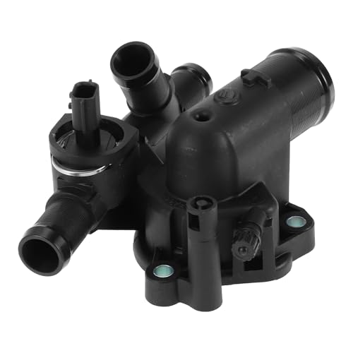 A ABSOPRO Inner Car Thermostat for Renault Trafic MK2 2.0 2006-2014 Durable Engine Coolant Thermostat Housing Assembly No.8200907243 Plastic 1 Pc