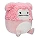 Squishmallows 8-Inch Brina Pink Bigfoot with Fuzzy Belly - Little Ultrasoft Official Kelly Toy Plush