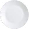 Arcopal by Luminarc Zelie White Opal Glass Dinner Set Dinnerware Plates (6X Dessert Plates)