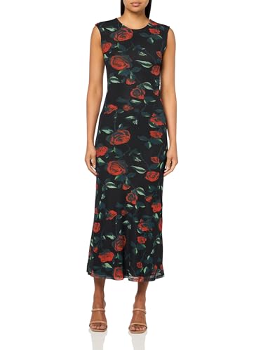 Drea Maxi Dress - Rose Print L
