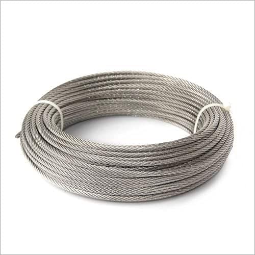 WIRE ROPE, 4MM, 10MTR, S.S, GRADE-304 : Amazon.in: Home & Kitchen