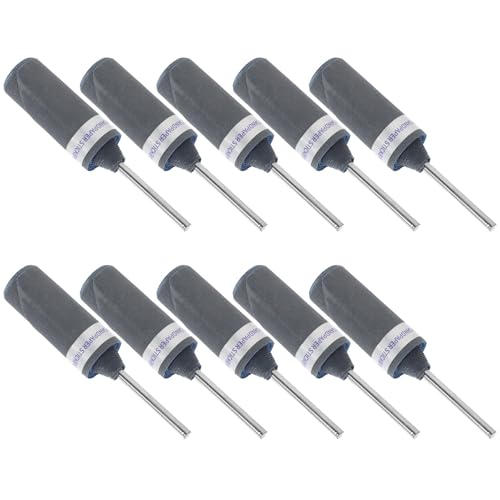 MAGICLULU 10 Piezas Varilla de Lija para Pulir Joyas 2,35 Mm Grano 1200 Herramienta de Pulido Abrasivo para Amoladora y Bisutería Manualidades
