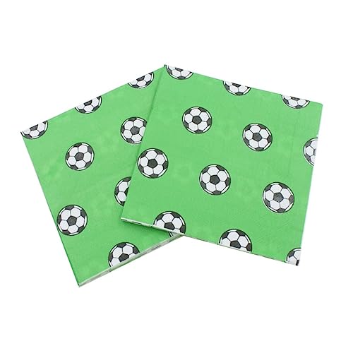 GLEAVI 120 Pçs Guardanapos De Papel De Aniversário Guardanapos De Tecido Guardanapos De Aniversário