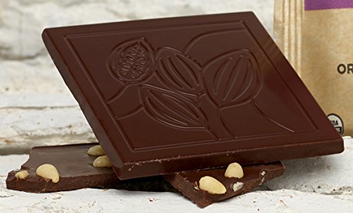 VIVOO 71% Raw Chocolate Bar With Reishi, Siberian Pine Nuts And Coconut Sugar. Pack of 20 X 30g - Thumbnail 4