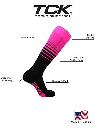Image of Twin City Breaker Series Otc Sock Hot Pink | Black Medium
