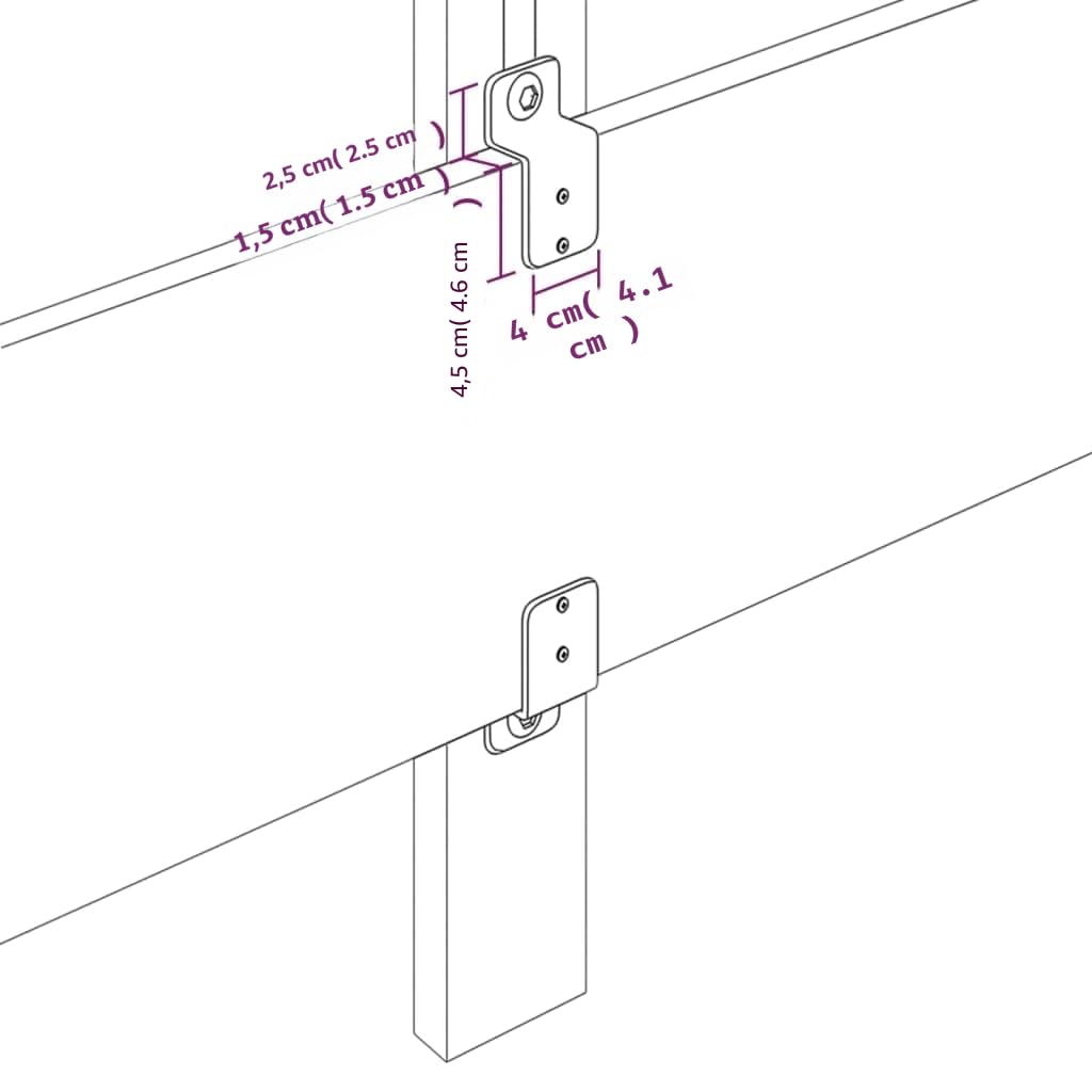 vidaXL Kopfteil Betthaupt Polsterkopfteil Bettkopfteil für Bett Bettgestell Bettrahmen Schlafzimmer Bettzubehör Weiß 144x5x78/88cm Kunstleder