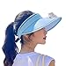 SANZH Fan Sonnenhut für Damen | Sommerhut – Leer-Sonnenhut für Damen, Sonnenschutzkappe, USB-Ladekappe für Sport im Freien, Unisex