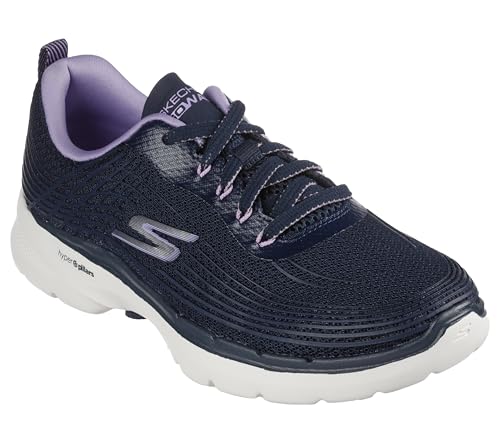 Skechers Skechers Performance Women's GO Walk 6 - Inner Joy, Navy/Lavender, 8