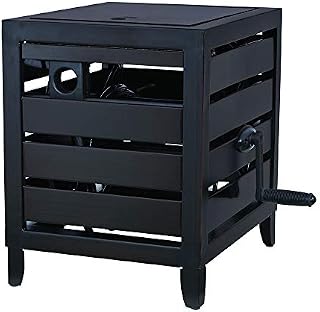 AMES 2519100 NeverLeak Cold-Weather Resistant Cabinet with Auto-Track Reel, 150-Foot Hose Capacity