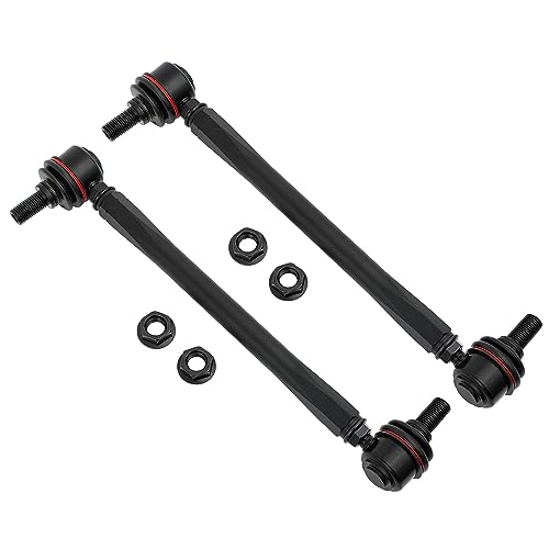 FAPO RACING Adjustable Front Stabilizer Sway Bar End Links Kits 255MM-295MM (Overall length bolt to bolt), Ball joint stud size 12mm, Aluminum Sway Bar by FAPO RACING - Used condition - US$39.06