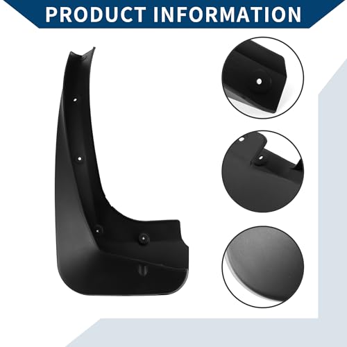 Image of Mud Flaps Splash Guards W /Mount Accessories for BMW X3 with Pedal 2006-2011 Front and Rear Mud Guards 1 Set