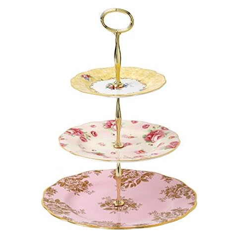 Royal Albert 100 Years Three-Tier Cake Stand Cover