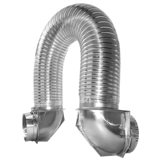 Builder's Best 111926 Transition Duct Close Loop Kit, Silver