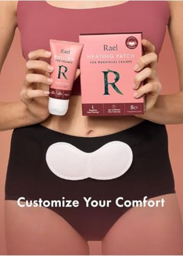 Image of Rael Roll-On Cream for Feminine Care, Camphor and Menthol Formula (1.7 oz) | Ginger, Turmeric, Fast Absorbing Roll-On Formula, Cooling Sensation for Period Care, Lightweight Application