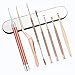 IEnkidu Durable Portable With LED Light Ear Pick Spoon Set Ear Cleaner Tool Eyeliner Brushes