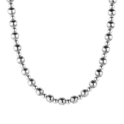 American West Sterling Silver Native Pearl Necklace - 22