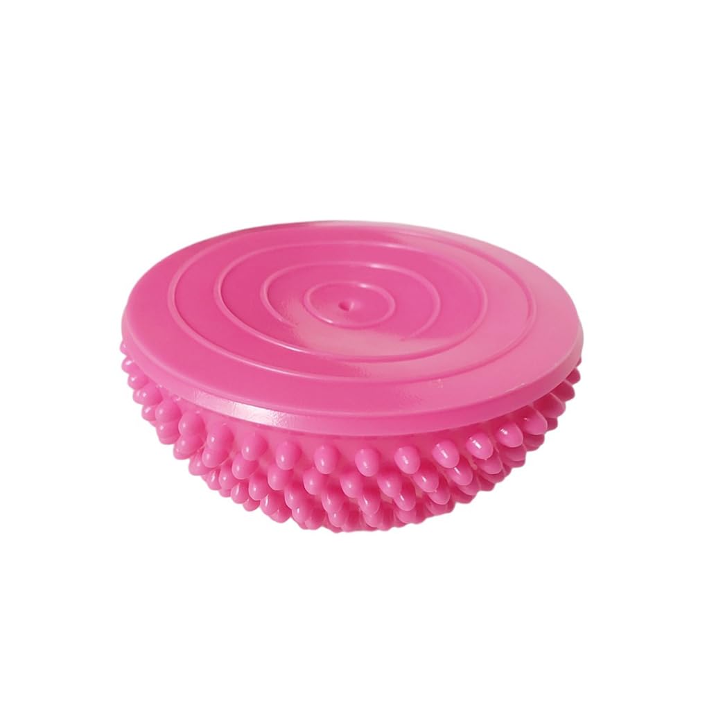 Juego de 2 cápsulas de equilibrio de amplia aplicación para un masaje eficaz, duraderas y prácticas, seguras y semicirculares, pelotas de yoga, deportivas, color negro