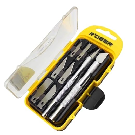 Pack bisturi con 8 cuchillas