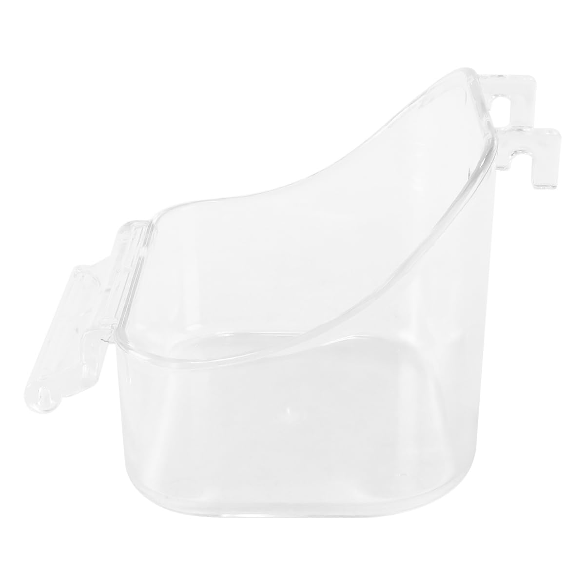 Ubric Comedero para Loros, bañera para pájaros con Tornillo, Jaula Colgante para pájaros, Accesorios para periquitos, Mascotas, Novias, Canarios, Loros — view 3