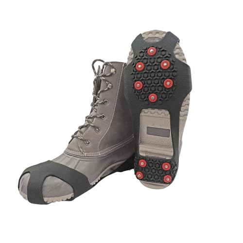 Crampons antidérapants neige et glace ITR3600 semelles de sécurité hiver