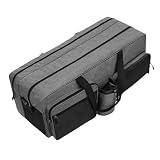 Qcbuegof 7 Sábanas Bolsa De Tenis De Poliéster Tienda De Fibra Raqueta Y Accesorios Gran Capacidad Para Pistas De Tenis Bolsa De Raqueta De Tenis Con Gran Capacidad Con Compartimento Para Zapatos