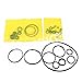 Bestycar AL4 DPO for Peugeot Citroen Renault Auto Transmission Overhaul Rubber O-Ring Kit