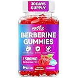 Mxq Lk Berberine Supplement Gummies – Tasty & Easy to Take – 60 Vegan Gummies