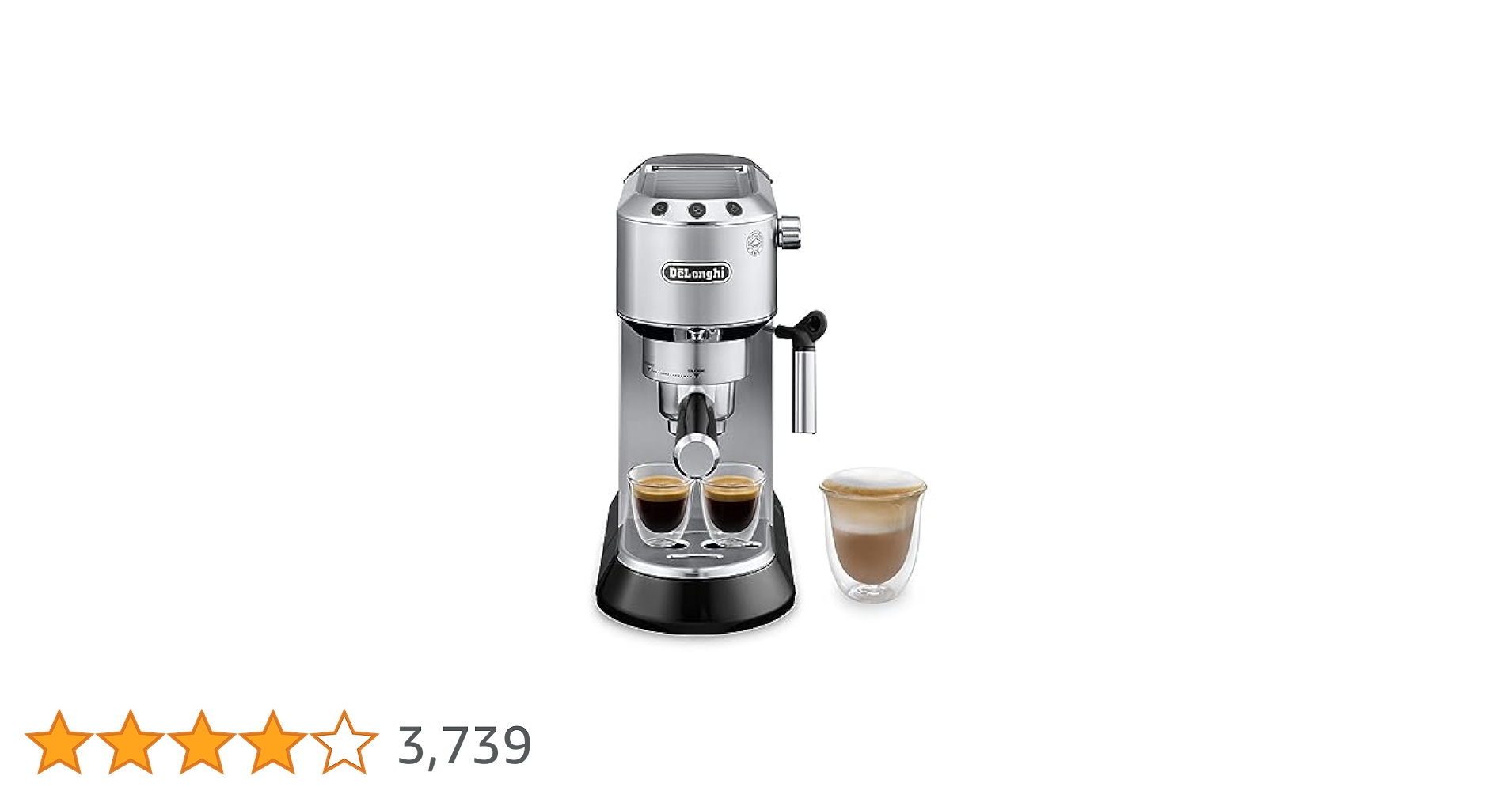 De'Longhi エスプレッソマシン EC680M Amazon.com: De'Longhi Dedica Style, Espresso Machine, Coffee