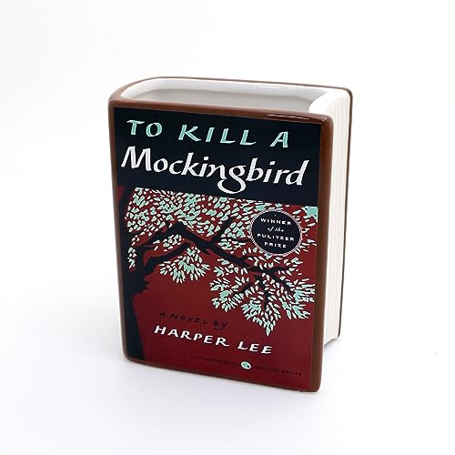To Kill a Mockingbird, book shaped pencil holder, vase, funny gift LennyMud by Lorrie Veasey