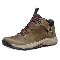 Teva Men’s Grandview GTX Hiking Boot, Dark Olive, US 14