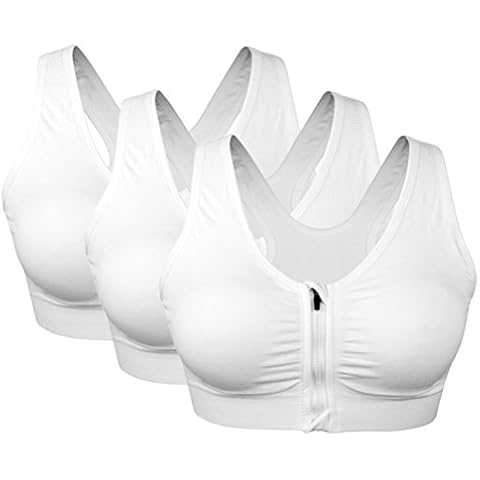 VEQSKING Zip Front Women's Sports Bra Cover