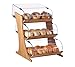 Cal-Mil 3397-3-60 3 Tier Nose Bin Display, 24.25" Height, 15" Width, 24" Length