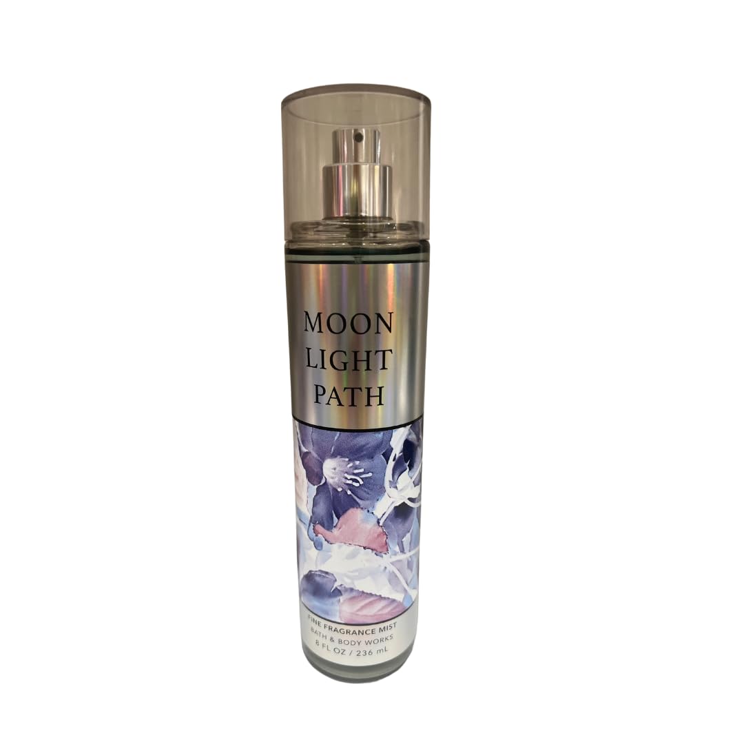 Bath & Body Works Moonlight Path Fine Fragrance Mist 8oz Pack of 3