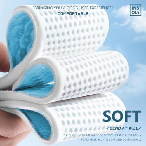 Plantillas deportivas transpirables XINIFOOT 3 pares para hombre y mujer miniatura 5