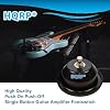 HQRP 1-Button Guitar Amp Footswitch Replacement for Fender 099-4049-000 fits FM, Mustang, Blues Junior amps