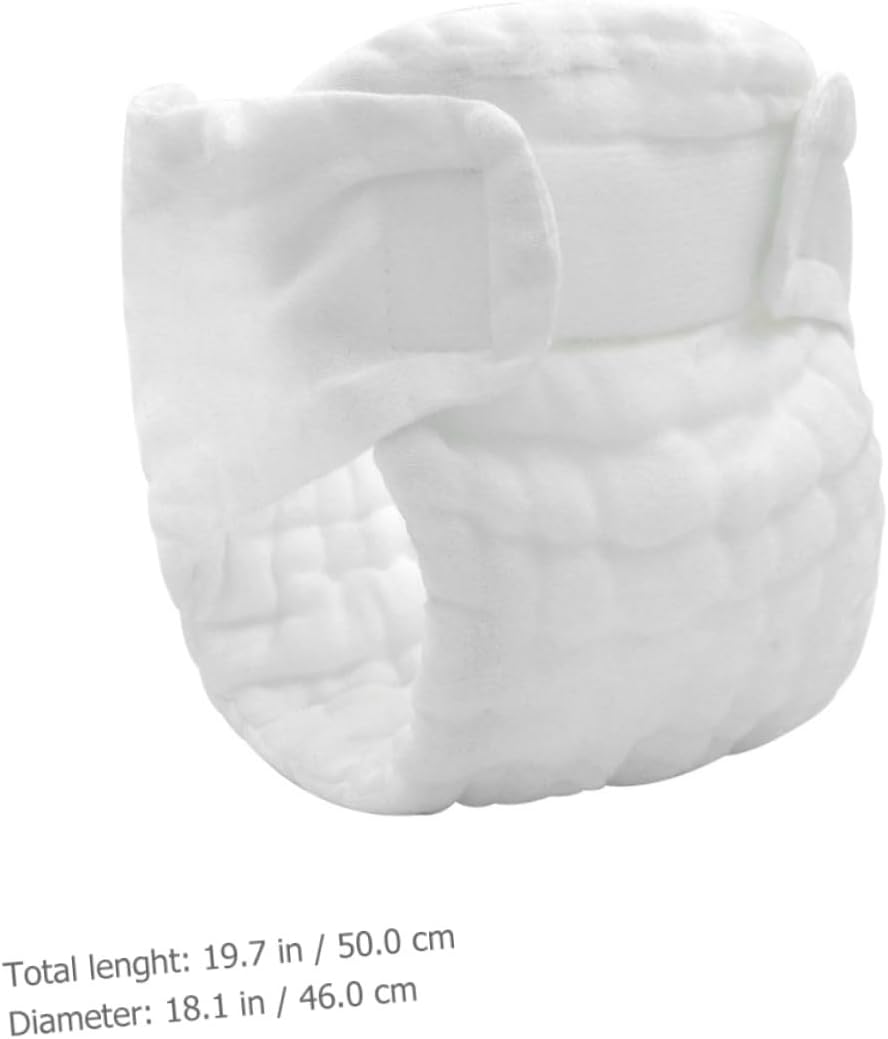 SUPVOX 5pcs Reusable Newborn Cloth Diapers Washable Baby Diaper Pants Breathable Inserts for Infants Cloth for Babies