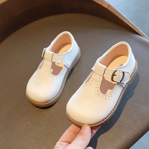 Girl's Classic Mary Jane School Uniform Shoes Flat Dress Shoes2