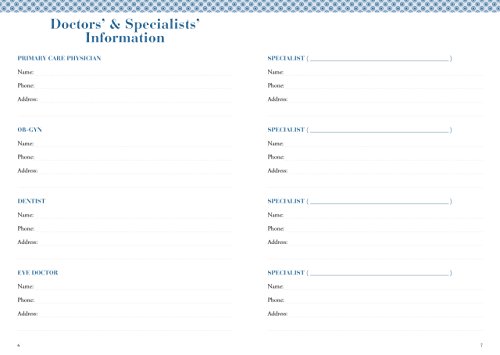 Personal Health Record Keeper And Logbook #TOP1