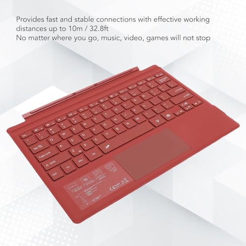Teclado para Tableta Pro con Solución Magnética Completa y Luces de Colores 6