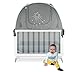 Aussie Cot Net Baby Crib Tents Twin 2 Crib Tents to Keep Baby from Climbing Out - Original Trusted Crib Net Company Since 1998