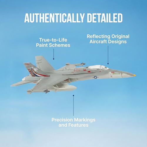Image of Daron Worldwide Trading F /A-18C VFA131 Wildcats Vehicle,Silver