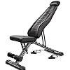 Adjustable Weight Bench Training Fitness Gym Weight Bench, Collapsible Adjustable Workout Bench Lifting Gym Home, Easy Storage 7 Incline Fitness Exercise Strength Training Chair Weight Lifting Bench