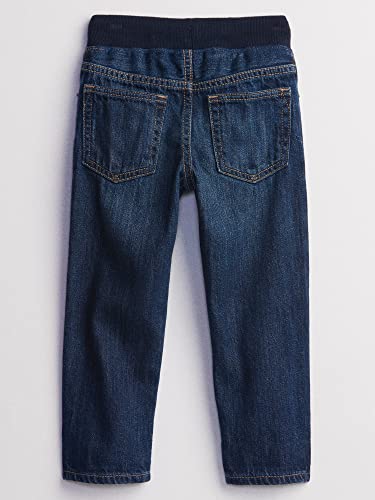 Gap Baby Boys Pull-On Slim Jeans, Dark Wash, 4T Us #TOP1