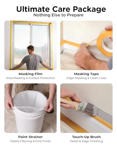 Image of InoKraft NEO Airless Paint Sprayer Kit, Lightweight Accessories Storage | 3000 PSI for Latex Paint & Stain, DIY Beginner House Painting for Interior Walls, Cabinets, 10-Min Cleanup