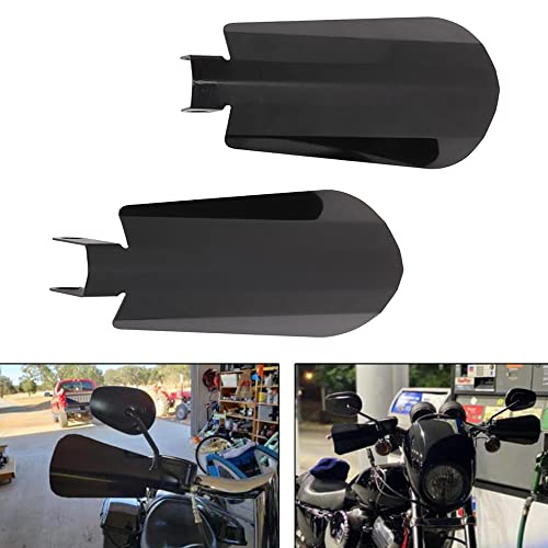 Motorcycle Handguards Coffin Cut Hand Guard Black For & 2006 & Older Baggers Electra Street Road Glide Road King & Fxr's With Upgraded Controls. #TOP19