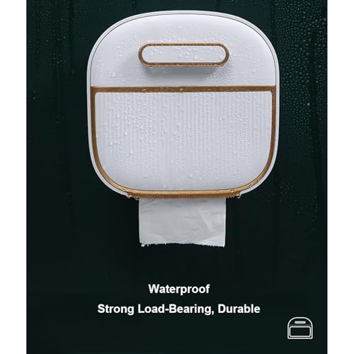 Toallero multifuncional plegable blanco de pared con compartimento integrado 6