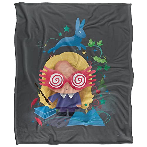 Couverture Luna Lovegood Chibi 152x127 cm pour soirée cinéma - 3